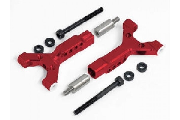 Intelligence Y-type KONDO Custom Suspension Arm Type-C Ver 3 (2.5mm/Red)
