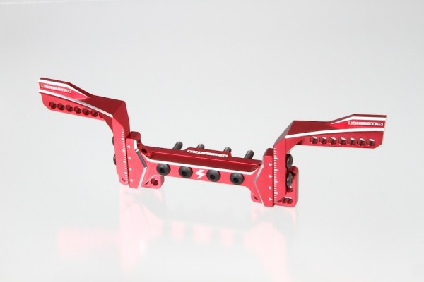 SHIBATA & R31 HOUSE HEIGHT ADJUSTABLE REAR SHOCK TOWER(RED)(R31S335RD)
