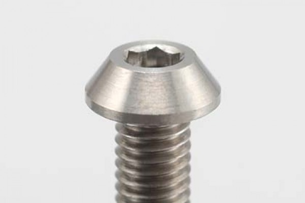 YOKOMO PRECISION MACHINED TITANIUM BUTTON HEAD SOCKET SCREWS M3x10mm 4pc (RP-041-10A)