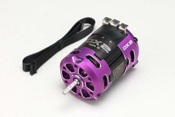 Yokomo DX2 Type-R Brushless Motor 15.5T(Purple)(RPM-D2155RP)