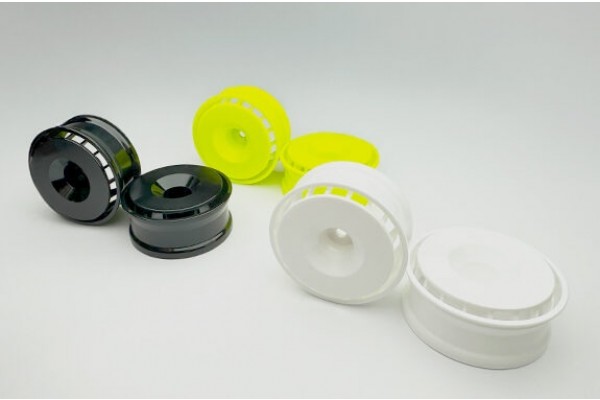 Reve D Drift Wheel "GA18" (White Offset4 2Pcs.) (RW-GA18W4)