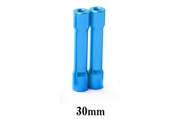 Wrap-Up NEXT Round Shape Aluminum Post 30mm (Light Blue / 2pcs)(0789-FD)