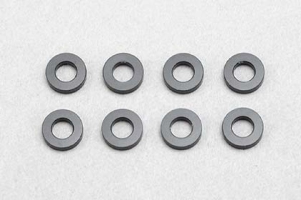 YOKOMO Aluminum Shim 3x6x1.0mm Black (ZC-A3615B)
