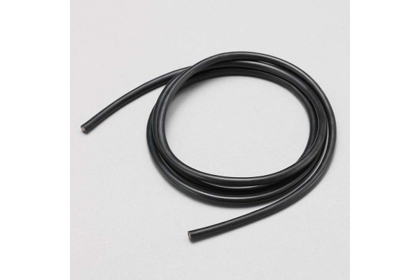 YOKOMO 12 GAUGE BLACK CODE (100cm) W/SHRINK TUBE(BL-12WB1A)