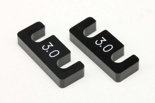 YOKOMO Alum. Rear Bulkhead Spacer 3.0mm for MD3.0(MD-302S30-3)