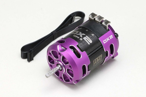 Yokomo DX2 Type-R Brushless Motor 11.5T(Purple)(RPM-D2115RP)