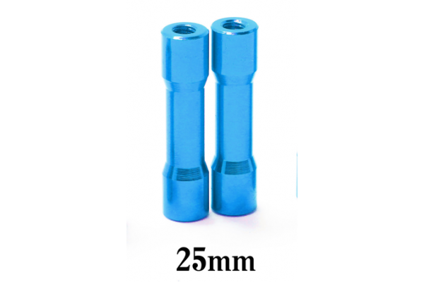 Wrap-Up NEXT Round Shape Aluminum Post 25mm (Light Blue / 2pcs)(0786-FD)