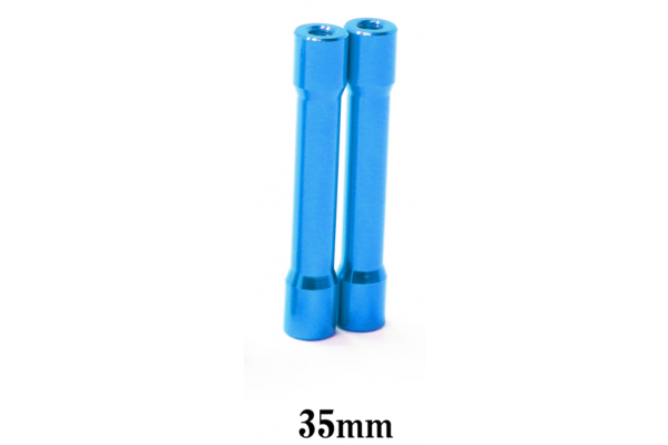 Wrap-Up NEXT Round Shape Aluminum Post 35mm (Light Blue / 2pcs)(0792-FD)