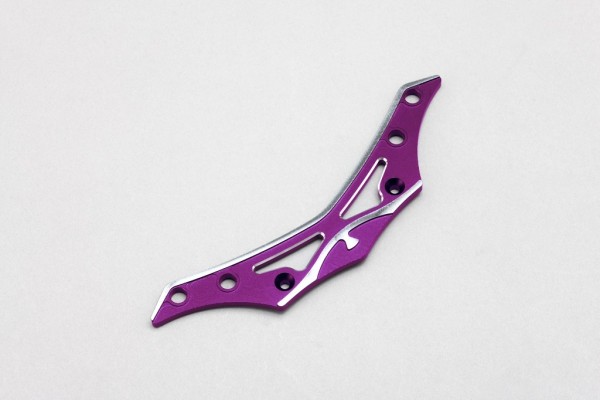 YOKOMO Aluminum front bumper brace (Purple anodized) (Y2-P001BA)