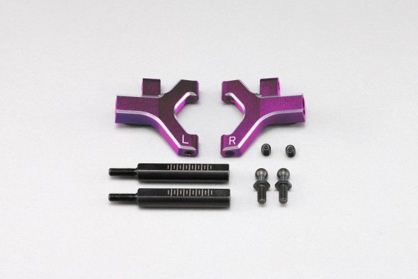 YOKOMO Front lower short A arm set (Purple anodized) (Y2-P08FSCA)