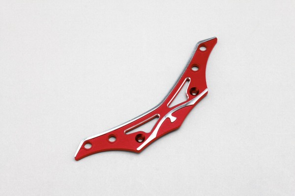 YOKOMO Aluminum front bumper brace (Red anodized) (Y2-R001BA)