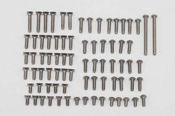 YOKOMO Titanium screw set for YD-2 78 pieces (Y2-TSS)