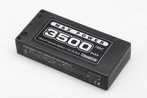 YOKOMO Lipo 3500mAh/7.4V 100C Battery (YB-V235B)