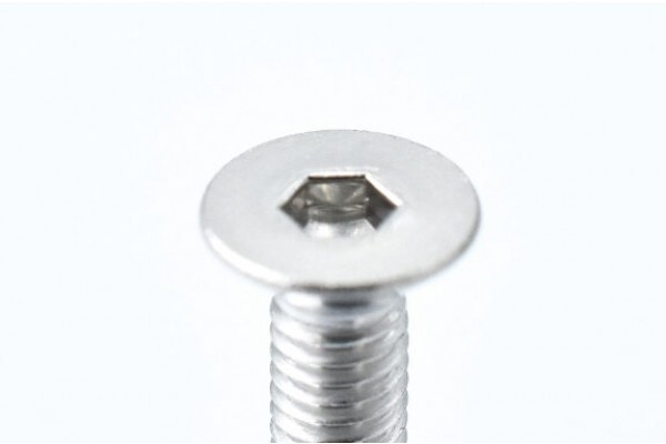 REVE D STAINLESS STEEL FH SCREW(M3×18mm, 10pcs)(RC-FH318S)