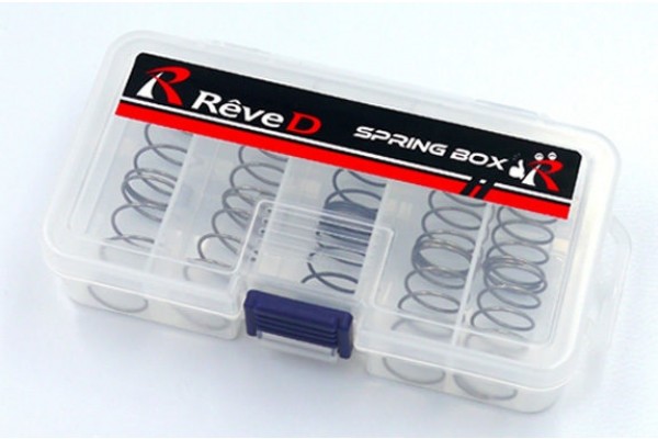 REVE D 2WS & HT SPRING SET WITH BOX; COMPLETE SET (1 FRONT & 4 REAR SPRING SETS)(RD-006AS)