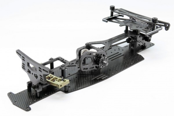 WRAP-UP NEXT TRAVIS 2 LCS CHASSIS KIT PLUS PACKAGE (BLACK)(0632-FD)