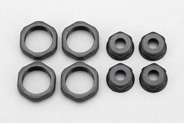 YOKOMO Adjust nut/O ring cap for plastic 4pcs shock (YS-S4AJM)